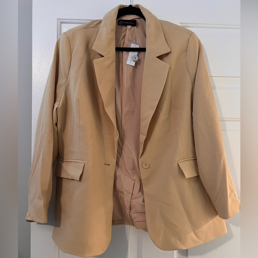Khaki Lightweight Blazer - NWT